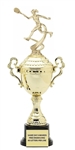 Monaco XL Gold Cup<BR> Female Tennis Trophy<BR> 18.5 Inches