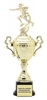 Monaco Gold Cup<BR> Female Flag Football Trophy<BR> 18.5 Inches