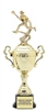Monaco XL Gold Cup<BR> Female Lacrosse Trophy<BR> 18.5 Inches