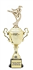Monaco XL Gold Cup<BR> Female Karate Trophy<BR> 18.5 Inches