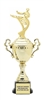 Monaco XL Gold Cup<BR> Male Karate Trophy<BR> 18.5 Inches