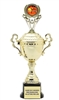 Monaco XL Gold Cup<BR> Pickleball Flame Trophy <BR> 18.5 Inches