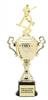 Monaco Gold Cup<BR> Male Motion Baseball Trophy<BR> 13.5-17 Inches