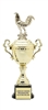 SPECIAL BUY<BR>Monaco Gold Cup<BR> Rooster Trophy<BR> 9.5-10.5 Inches