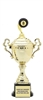 SPECIAL BUY<BR>Monaco Gold Cup<BR> Billiards 8 Ball Trophy<BR> 9.5-10.5 Inches