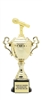 SPECIAL BUY<BR>Monaco Gold Cup<BR> Microphone Trophy<BR> 9.5-10.5 Inches