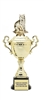 SPECIAL BUY<BR>Monaco Gold Cup<BR> Cat/Feline Trophy<BR> 9.5-10.5 Inches