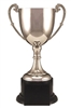 Top Flite<BR> Nickel Plated<BR> Trophy Cup<BR>9.25 to 15.5 Inches