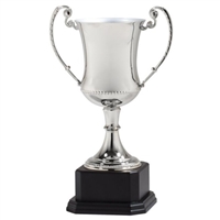 Champion II<BR> Nickel Plated<BR> Trophy Cup<BR> 11 to 16.5 Inches