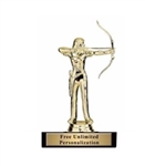 Female Archery Trophy<BR> 6 Inches
