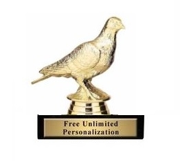 Pigeon Trophy<BR> 4 Inches