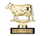 Dairy Cow Trophy<BR> 4 Inches