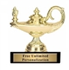 Lamp<BR> Gold Trophy<BR> 3.25 Inches