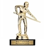 Male Billiards Trophy<BR> 5 Inches