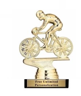 Racing Bike M Trophy<BR> 4 Inches