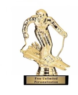 Female Skier Trophy<BR> 5.25 Inches