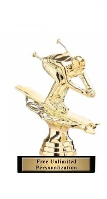 Downhill Skier Trophy<BR> 5.25 Inches
