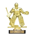 Ice Hockey Goalie Trophy<BR> 4.5 Inches