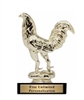Fighting Rooster Trophy<BR> 4.75 Inches