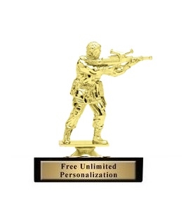 Paintball Trophy<BR> 6 Inches