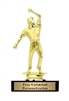 Cricket Bowler<BR> Gold Trophy<BR> 5.5 Inches