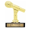 Microphone Trophy<BR> 4.75 Inches