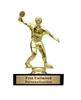 Male Table Tennis<BR> Gold Trophy<BR> 5.25 Inches
