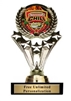 #2 Chili Cook Off <BR>Insert Trophy <BR> 6.25 Inches