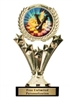 Chess Theme<BR> Gold Trophy<BR> 5.5 Inches