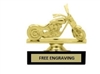 Chopper <BR> Gold Trophy<BR> 4.5 Inches