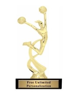 Motion Cheer Trophy<BR> 7.5 Inches