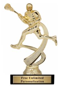 Motion Lacrosse Trophy<BR> 6.75 Inches