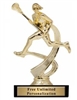 Motion Female <BR>Lacrosse Trophy<BR> 6.75 Inches