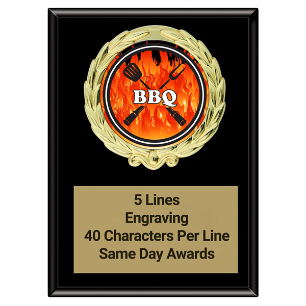 Magic BBQ Flame<BR> or Custom Logo <BR> 3 Sizes