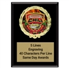 Magic #2 Chili Cook Off Plaque<BR> Stock or Custom Logo <BR> 3 Sizes