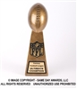 Gold Vince<BR> Football Trophy<BR> 15 Inches