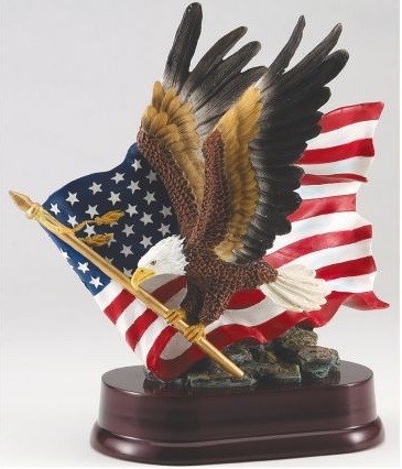 Flying  Eagle Trophy<BR> 10.5 Inches
