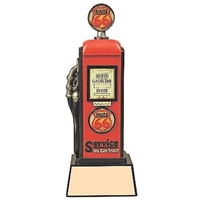 Route 66 Gas Pump Trophy<BR> 8.5 Inches