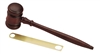 Solid Walnut<BR> Deluxe Gavel<BR> 10 Inch