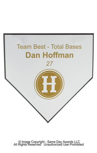 Home Plate Plaque<BR> 3 Sizes