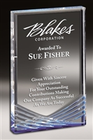 Inspire Billboard<BR> Blue Acrylic Trophy<BR> 5 to 7 Inches