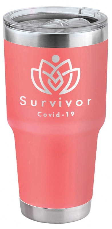 30 Oz. Tahoe<BR> Insulated Ringneck Tumbler<BR>Coral
