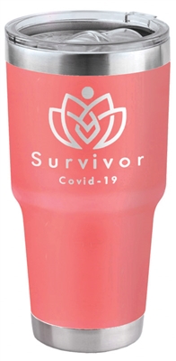 30 Oz. Tahoe<BR> Insulated Ringneck Tumbler<BR>Coral