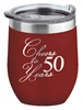 16 Oz. Tahoe<BR> Ringneck Insulated<BR>Wine Tumbler<BR> Maroon
