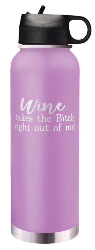 32 Oz. Tahoe<BR> Insulated Premium Water Bottle<BR> Light Purple
