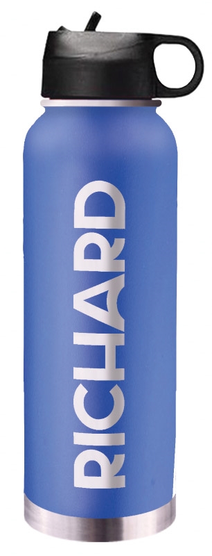 32 Oz. Tahoe<BR> Insulated Premium Water Bottle<BR> Royal Blue