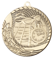 Inflation Buster<BR>Super Economy<BR> Swimming Medal<BR> Gold/Silver/Bronze<BR>  1 5/8 Inches