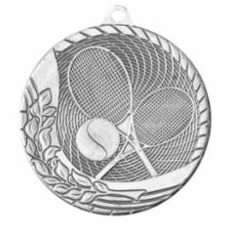 Inflation Buster<BR>Super Economy<BR> Tennis Medal<BR> Silver or Bronze Only<BR>  1 5/8 Inches