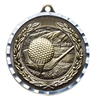 Diamond Cut XXL<BR> Golf Medal<BR> Gold/Silver/Bronze<BR> 2.75 Inches
