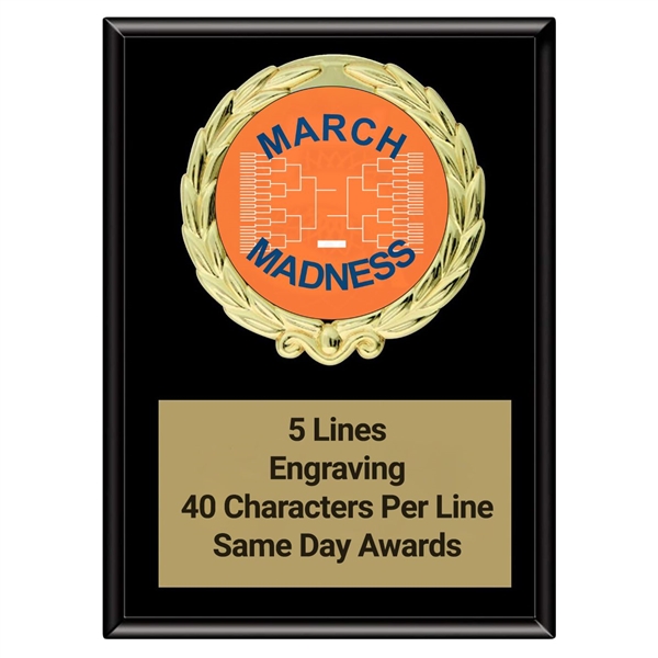 Magic Basketball Plaque<BR> March Madness Basketball <BR> 3 Sizes